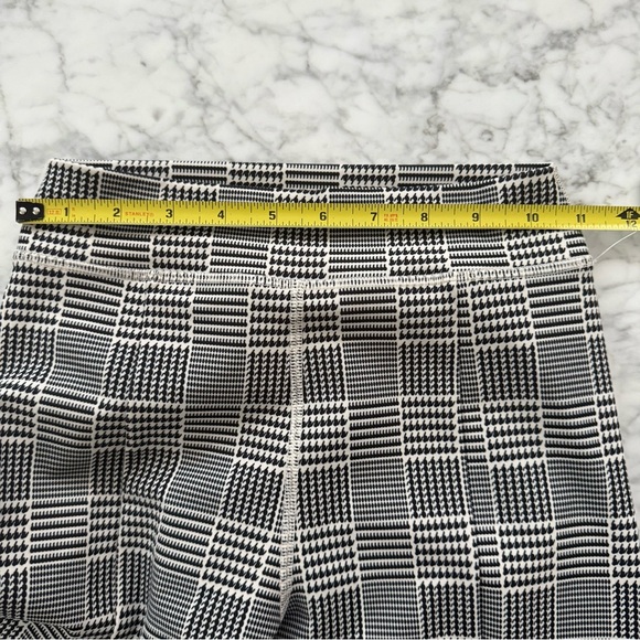 L*SPACE Knox Leggings Black and White Plaid - Picture 6 of 9